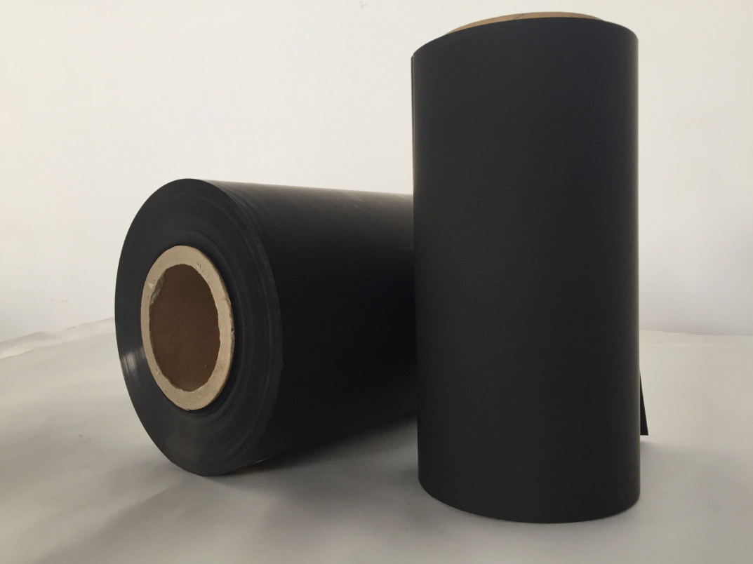 Xinghua Packaging 10C Black PVC Low-Tack Static Cling Film